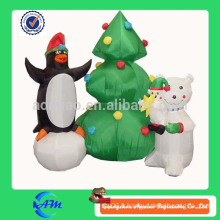 Décoration de Noël pingouin gonflable noël pour la publicité